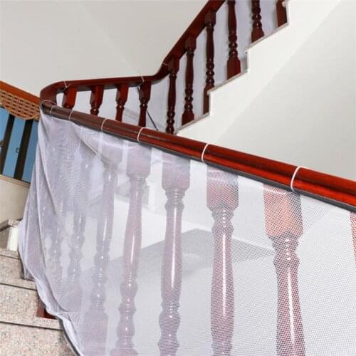 Safety Child Railnet Net Pet Guard Baby Stair Balcony Deck Gate Dog Mesh Strict Pet Fence Railing Stairs Balcony Mesh TSLM1