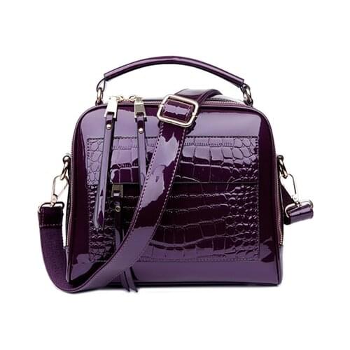 Women Shoulder Bag Crocodile Leather Purse Luxury Handbags Women Bags Designer Crossbody Bags