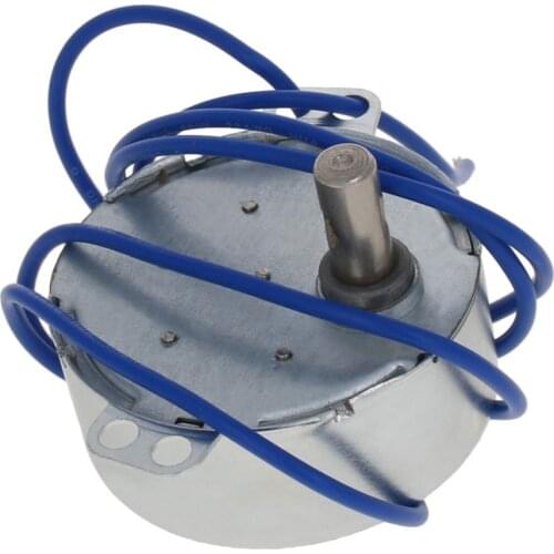 Fielect 1/2pcs Synchronous Motors Power 4W Voltage 110V Steering CW/CCW Speed 15-18RMP High Quality Metal Plastic Material Motor