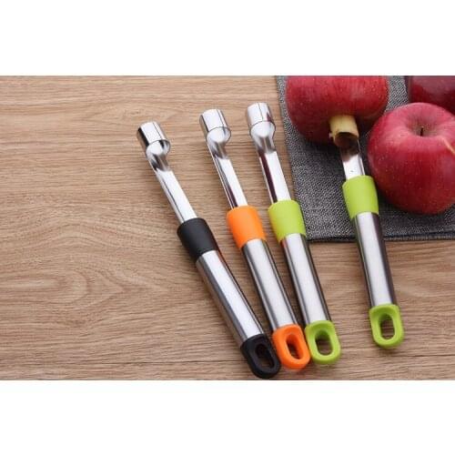 1PC Apple Corer Stainless Steel Pear Fruit Vegetable tools Core Seed Remover Cutter Kitchen Gadgets Tools KX 240