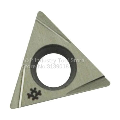 100% Original TCGT110204L-W H1 Carbide Inserts TCGT110204 R0.4 Boring Cutter Electric Inspected Aluminum Machine Clip-on Plates