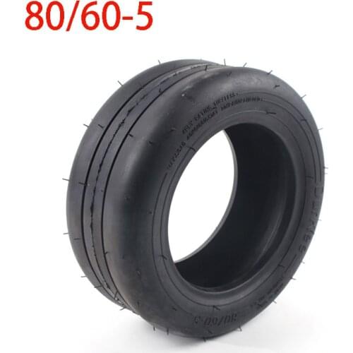 2019 Good Qualityand Reputation Hot Sale 80/60-5 Tubeless Vacuum Tyre for XiaoMi 9 Balancing Car 8 Inch Go-kart Vacuum Tire