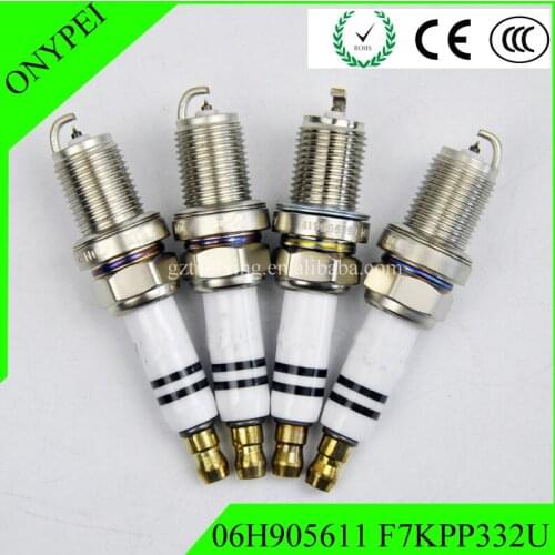 4-6pcs 06H905604 BKR8EQUA For A3 A4 A5 A6 Q3 Q5 TT R8 Eos Passat GTI Tiguan TT 2.0 TFSI Coupe 0242245576, FR5KPP332S