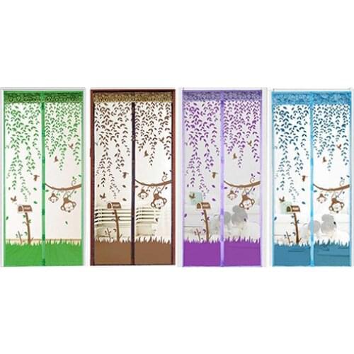 50% Dropshipping!!Hands-Free Magnetic Soft Door Durable Fly Screen Anti Mosquito Bug Mesh Curtain
