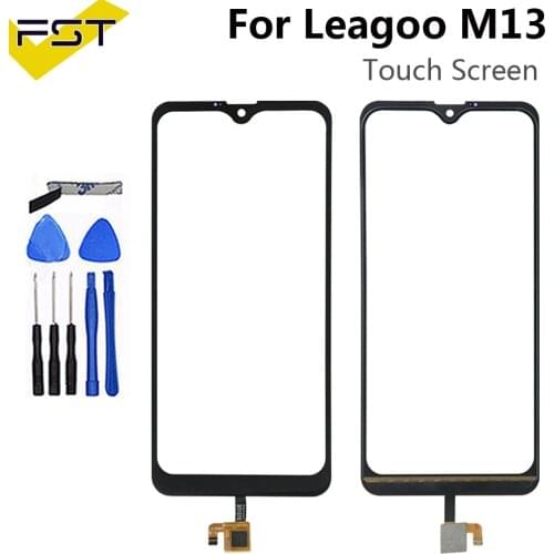 6.1'' Black Tested Well Touch Screen Digitizer Panel For Leagoo M13 Touch Panel Front Glass Lens Sensor Touchscreen