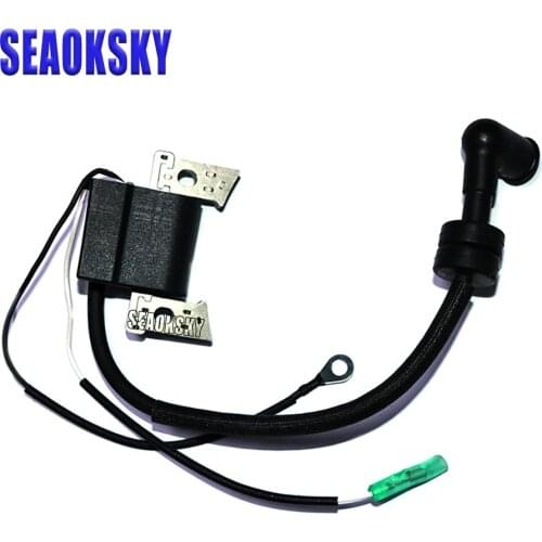 6BX-85571-00 Ignition Coil Assy with CDI for YAMAHA Boat Engine F4L F4B F4S F5A F6L F6S F6C 4 Stroke