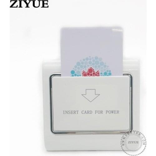 Free Shipping Optical Coupling Hotel Card Key Switch Power Saver Switch Hotel Switch Any Card Works