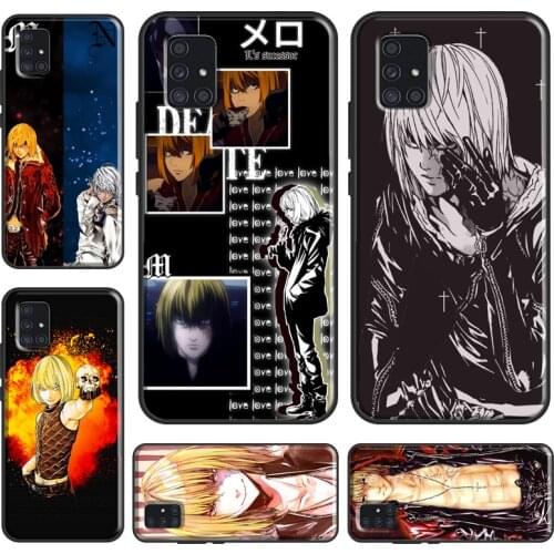 Mello Death Note Anime Case For Samsung A12 A32 A42 A52 A72 A20e A21S A11 A31 A51 A71 A70 A50 A10 A20 A02 S Cover