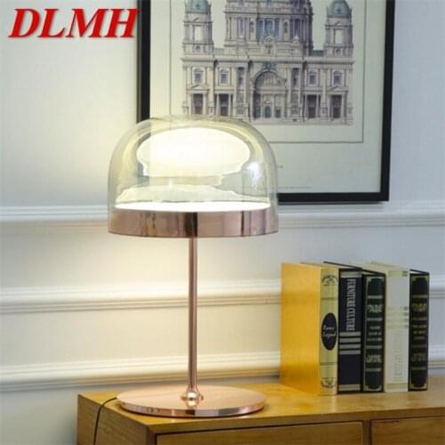 DLMH Nordic Dimmer Table Lamps Modern Fashion Desk Lighting LED for Home Bed Room Decoration