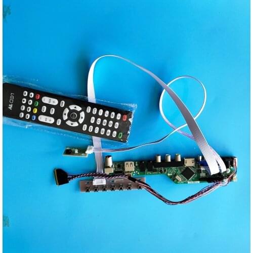 Kit for B156HTN02.1 Controller Doard AV LED LCD 40pin LVDS 1920x1080 VGA TV USB Panel Screen Audio Remote HDMI Display Monitor