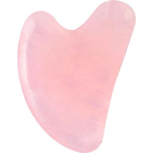 Powder Crystal Jade Scraping Tablets Natural Stone Scraper Gua Sha Tools Face Neck Body Acupuncture Therapy Anti Cellulite