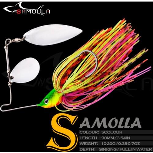 Spinner Spoon For Pike 10-20g Chatterbait Wobblers Perch Fishing Lure Winter Accessories Hooks Artificial Bait Jig Spinnerbait