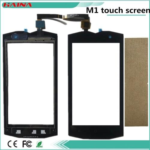 Mobile Phone Touch Panel Sensor For Crosscall TREKKER M1Touch Screen Digitizer Panle Front Glass Lens Touchscreen 3M Tape