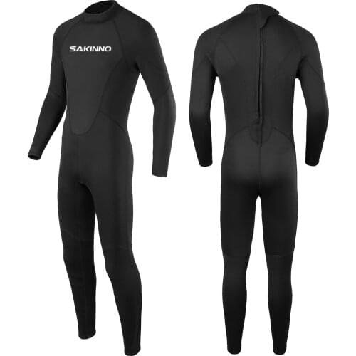 2mm Neoprene Full Body Dive Wetsuit Rash Guard for Men Women UV Protection Swimwear for Surfing Scuba Diving Swimming Sailing