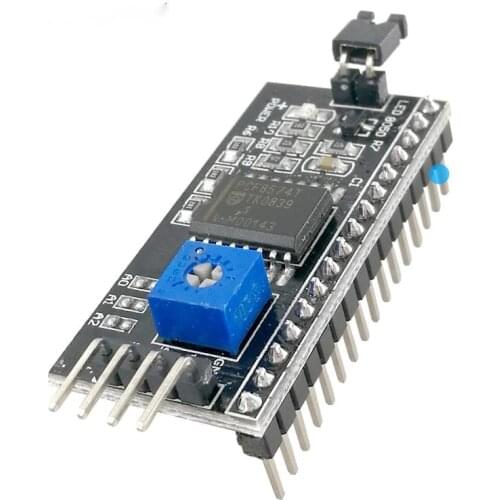 New LCD1602 Adapter Board Module For IIC I2C DC 5V LCD Adapter For Arduino 1602 2004 LCD Display