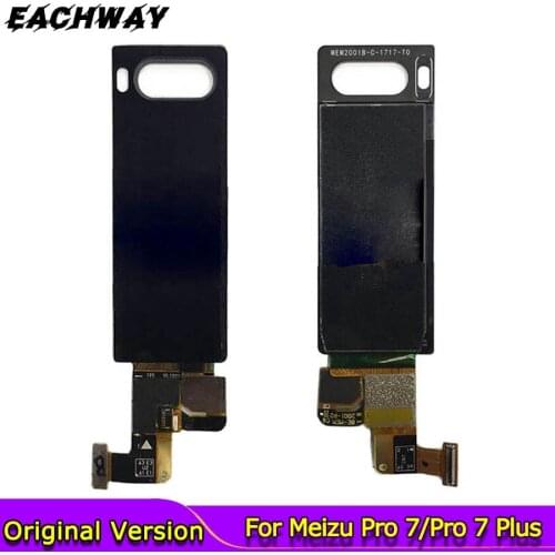 Original Screen For Meizu Pro 7 Pro 7 Plus Secondary Back Display Pro 7 Plus Pro 7 Fenetre Display Rear Screen Replacement Parts