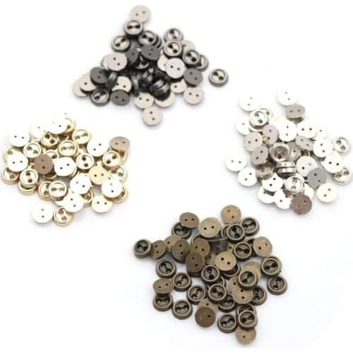 50pcs/lot 5mm Mini Doll Buttons Ultra-small Buckle Doll Belt Buckle Doll Shoes Buckle For Blyth Doll Clothing Buckles
