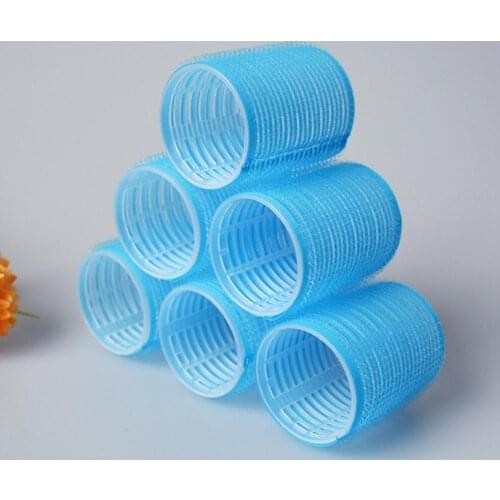 Hair Roller Home Use DIY Magic Large Self-Adhesive Natural Stuckless PP Salon Hairdressing Curlers Beauty Tool for Women