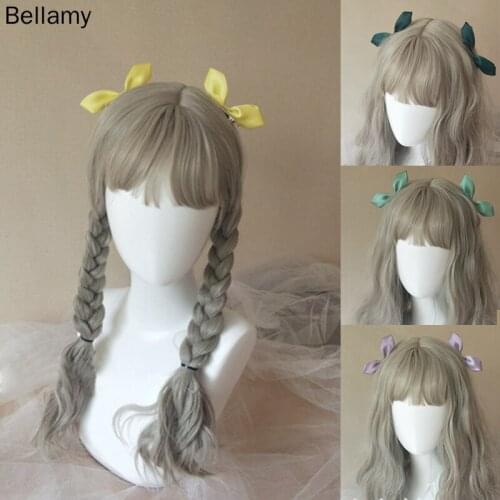 Lolita Headwear Of Rabbit Ears,hairpin Lolita Hair Ornaments Bow Tie Hairpin Japanese Style Cos