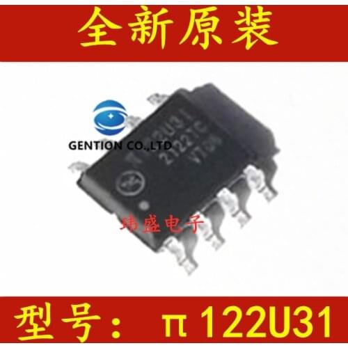10PCS 122U31 SOP8 two-channel digital isolator chip 122U31 in stock 100% new and original