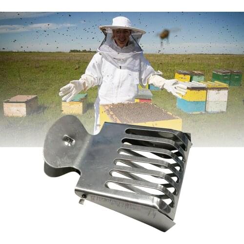 10Pcs Stainless Steel Clip Bee Cage Beehive Beekeeping Clips Catcher Marking Catchers Tools Apiculture Durable Equipment Tools