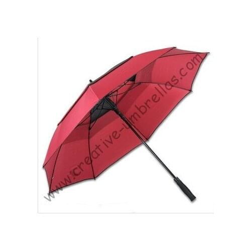 3 persons sport fiberglass golf umbrella,outdoor fishing umbrellas,auto open.business umbrellas,double layer,windproof