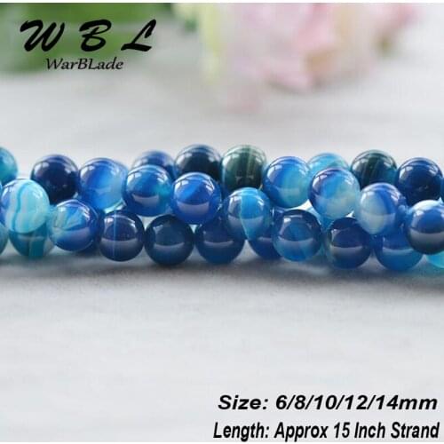 6mm 8mm 10mm 12mm 14mm Natural Stone Indian Beads Round Loose Stone Beads DIY Bracelet Jewelry Making Kralen