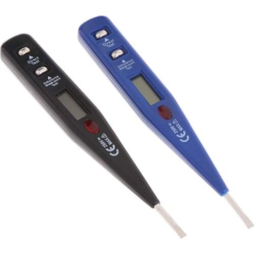 AC DC 12-250V Digital Voltage Meter Electric Tester Pen Inductance Detector Sensor