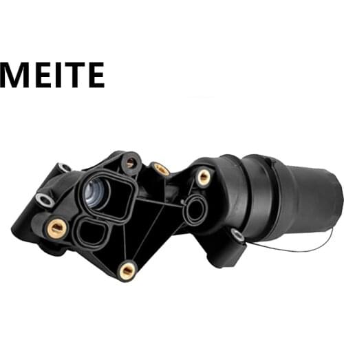 Engine Oil Filter Adapter Housing Part For Audi For VW Jetta Beetle Golf Rabbit 2.5L 2005-2010 07K115397A 07K115397B 07K115397D