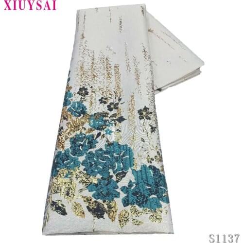 African lace fabric 2020 High Quality Embroidered Brocade Lace french Tulle Lace Fabric For Sewing wedding dress SL1137