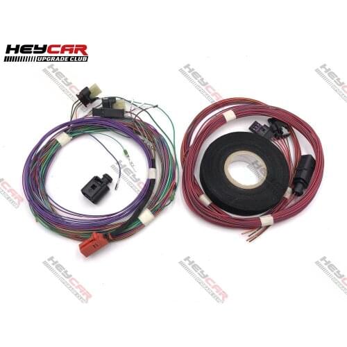 Auto Intelligent Parking Assist 12K Park Assist PLA 2 .0 Upgrade OPS Install Harness Wire FOR Golf 6 Jetta Mk6