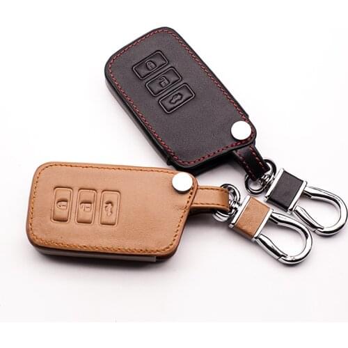 High quality leather car style for Lexus NX GS RX IS ES GX LX RC 200 250 350 LS 450H 300H Auto accessories key set Key cases