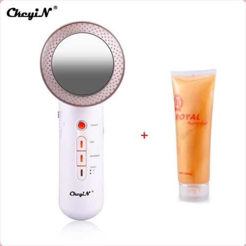 CkeyiN Body Shaping Massager EMS Ultrasonic Cavitation Slimming Anti Cellulite Fat Remover Skin Tightening Slim Cream Gel 50