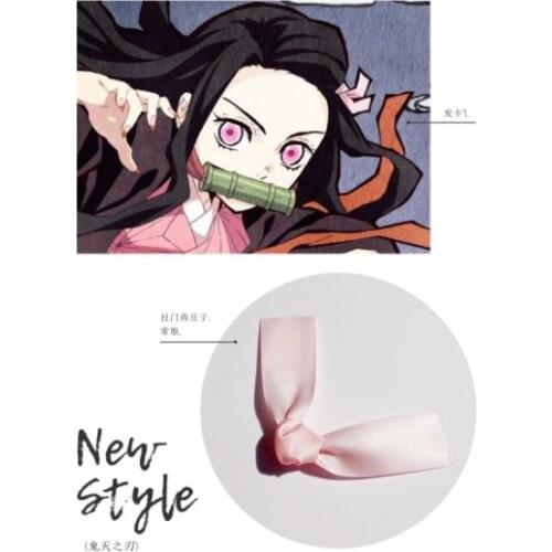 Demon Slayer Kimetsu no Yaiba Kamado Nezuko Cosplay hairpin