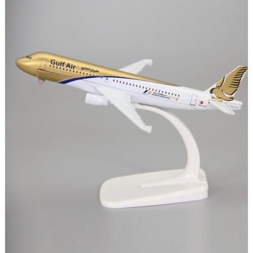 JASON TUTU 16cm Gulf Air Airbus A320 Airplane Model Plane Model Aircraft Diecast Metal 1/400 Scale Planes Dropshipping