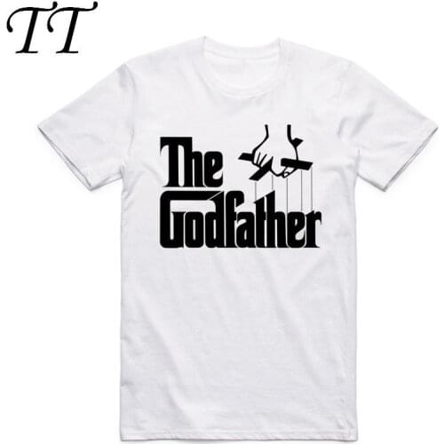 2019 Men Print Famous Movie The Godfather Classic T Shirt O-Neck Short Sleeve Summer Casual T-shirt Camisetas Hombre HCP922