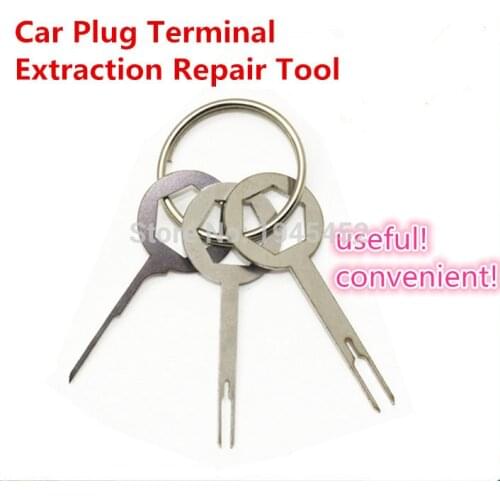 Auto Car Plug Circuit Board Wire Harness Terminal Extraction Pick Connector Crimp Pin Back Needle Remove Tool Set