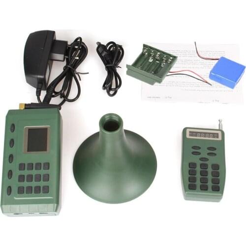 CP380 Outdoor Hunting Decoy Bird Caller with Remote Control Bird Hunting Speaker Mp3 Bird Sound Loudspeaker Amplifier