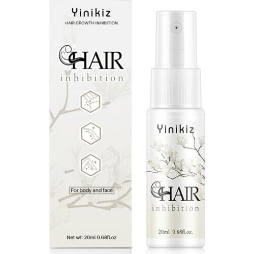 Natural Permanant Hair Growth Removal Inhibitor Spray Beard Bikini Intimate Legs Body Armpit Painless Facial Stop Hair