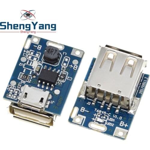 10pcs 5V Boost Converter Step-Up Power Module Lithium Battery Charging Protection Board LED Display USB For DIY Charger 134N3P