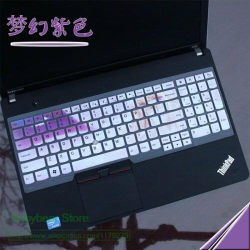 15 inch Silicone keyboard cover for Lenovo Thinkpad E531 W540 T540 T550 E555 E560 E570 S531 W541 E540 E545 T540P E550 E530C