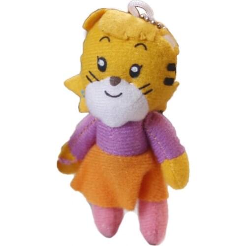Tiger Plush Pendant Trendy Manchurian Tiger Design Soft Zodiac Tiger Plush Doll Ornament kids Toy Gift