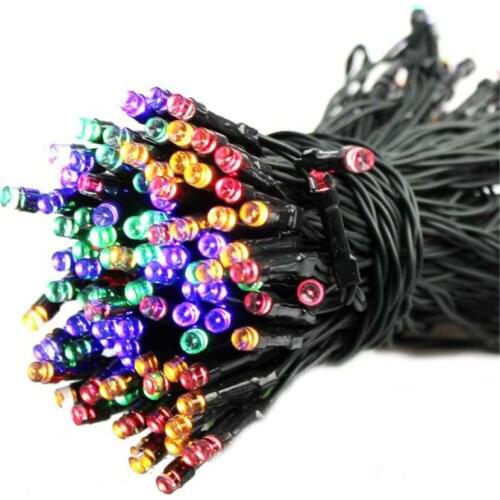 Led Solar String Light Outdoor Waterproof Led Solar Powered Lamp Fairy Lights 12M 22M 32M 52M Holiday Garden Christmas Decorati