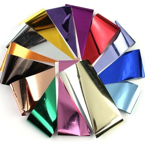 14pc Charm Nail Foils Starry Sky Laser Nail Foil Set Transfer Foil Wraps Adhesive Decal Nail Art Transfer Sticker Decoration DIY