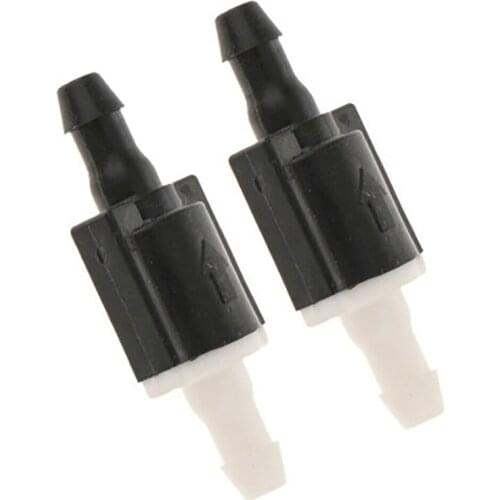 2 PCS Glass cleaning check valve connector For T~oyota Highlander 2001-2007 For Lexus IS250 IS350 2006-2015 85321-26020