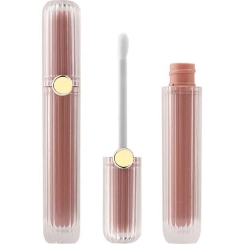 30pcs 5ml Lip Gloss Tubes with Wand Empty, Refillable Lip Balm Bottle Clear Plastic Lip Gloss Container LG010