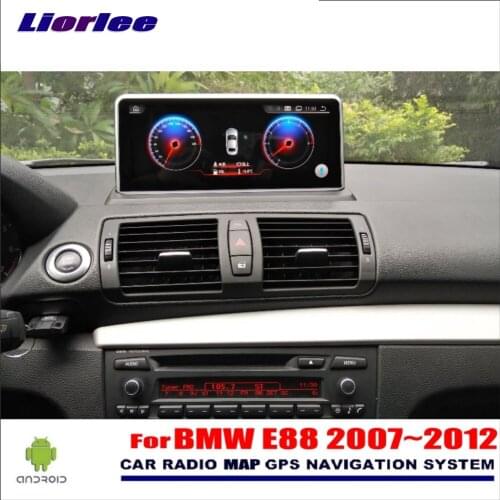 Liorlee Car Radio Stereo Audio Video For BMW E88 2007-2012 HD Screen Car Android GPS Navigation Multimedia Player