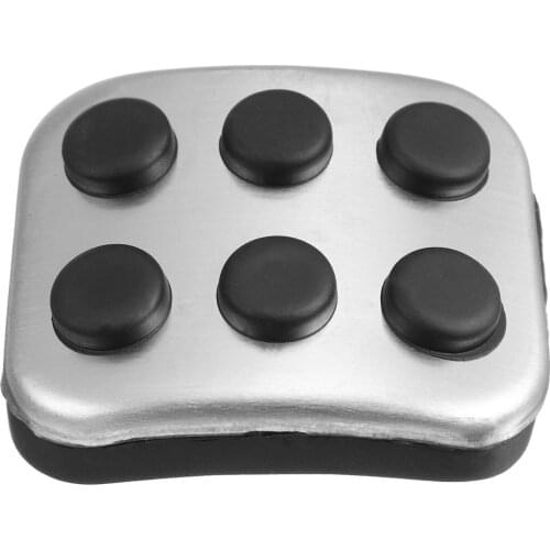 Car Brake Pedal Pad Cover Mat Stainless Steel Rubber For Mercedes Benz Dodge Charger 2007-2011 Auto Replacement Parts