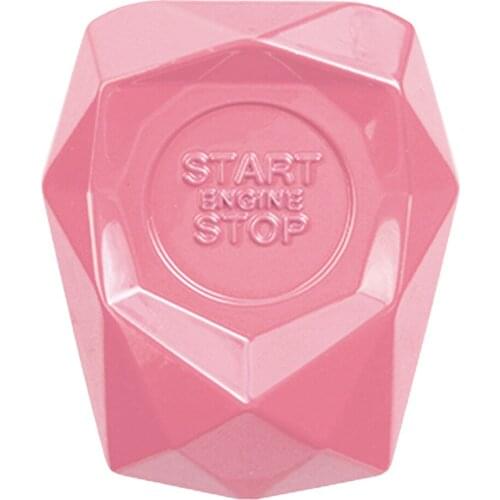 Car Empush Button Start Cover Decorative Iition Switch Protein Cover