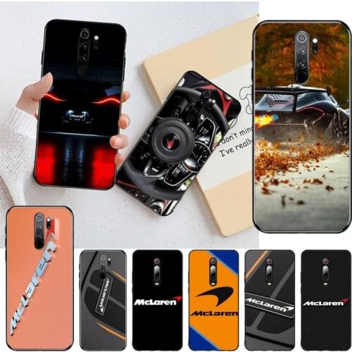 PENGHUWAN Cool McLaren car Luxury Unique Design Phone Cover for Redmi Note 8 8A 7 6 6A 5 5A 4 4X 4A Go Pro Plus Prime